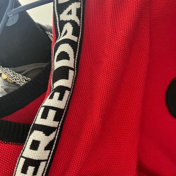 KARL LAGERFELD THERMAL KNIT SWEATER - Picture 2 of 5